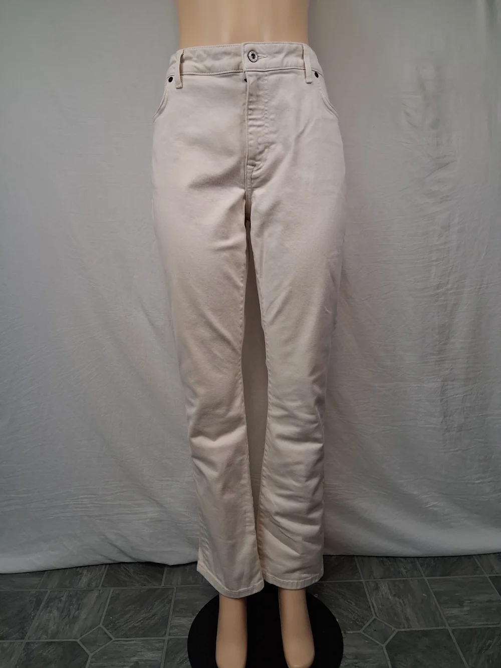 Tecovas Cream Straight-Leg Jeans Size 31 - Picture 1 of 16